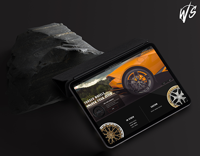 Online wheels store WS Forged | UI/UX design