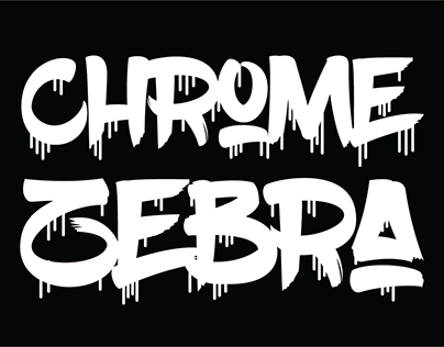 Chrome Zebra - "Chromie"