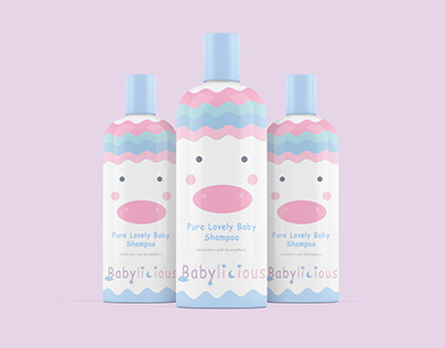 Branding - Babylicious, a baby shampoo