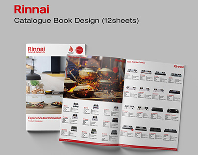 Rinnai Catalogue Book Design