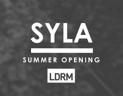 SYLA Summer Opening Eventdesign