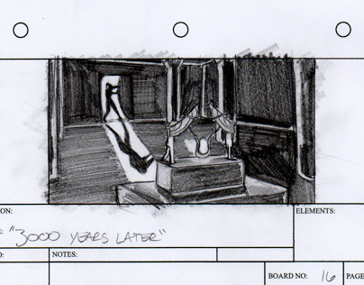 Secrets of Isis Storyboards