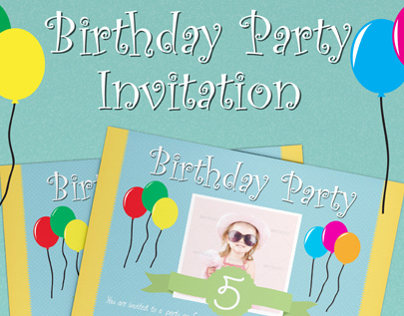 Birthday Party Invitation - 01