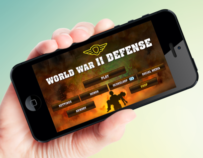 World War II Defense IOS game