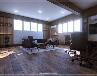 Manager Office - Interior Design