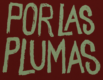 Por Las Plumas (poster)