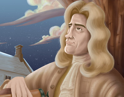Isaac Newton Poster