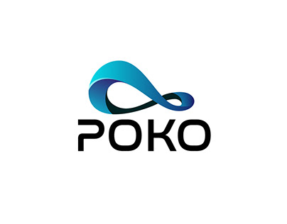 Poko P Letter Logo | P letter Logo | Modern logo Design