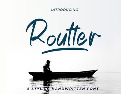 Routter - Stylish Handwritten Font