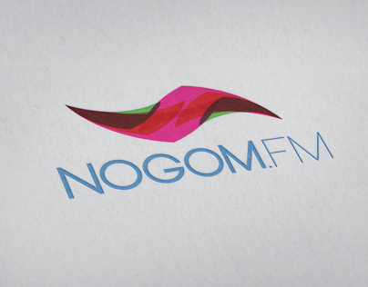 Nogom Fm logo & Stationary