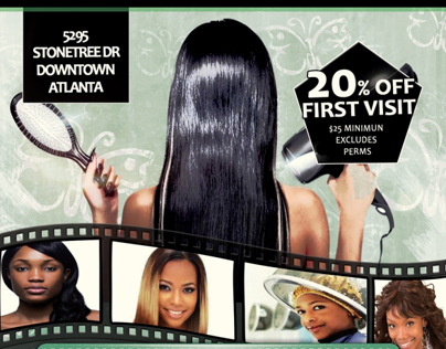 Beauty/Hair Salon Flyer Template (Download NOW) | Behance
