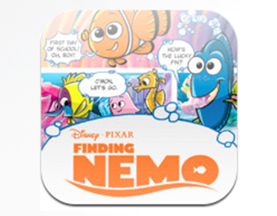 Disney Pixar's Finding Nemo Graphic Novel iOS App