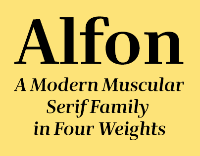 Alfon® Modern & Muscular
