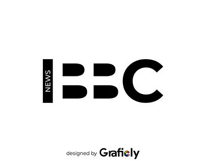 BBC News Logo Redesigned | Minimalistic concept