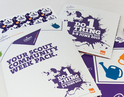Scout Community Week 2013 fundraising pack