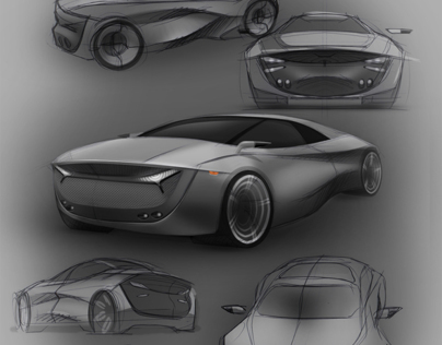automotive sketches
