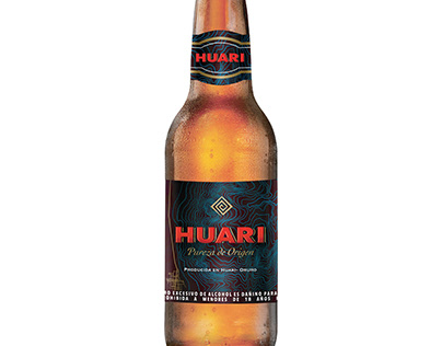 Propuesta de Rediseño de etiqueta de la Cerveza Huari