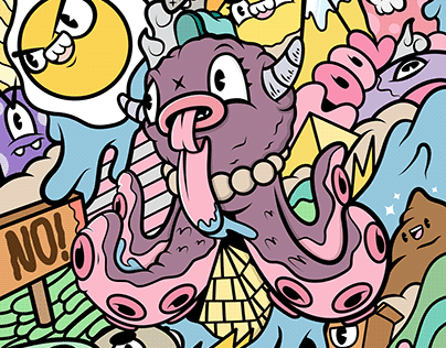 Octopus doodle