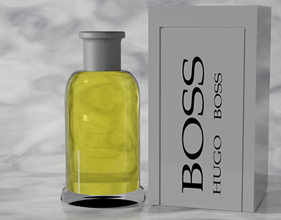 Perfume bottle Hugo Boss