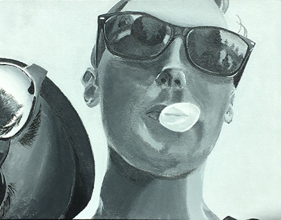 Painting 1: Grayscale Painting