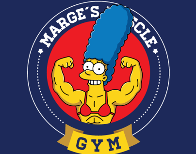 Marge´s Muscle Gym T-shirt