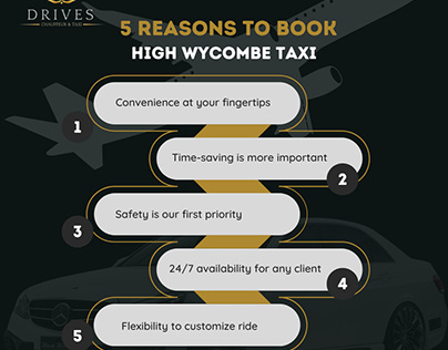 5 Reasons to Book High Wycombe Taxi