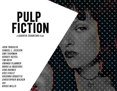 Poster Design - Pulp Fiction (1994)
