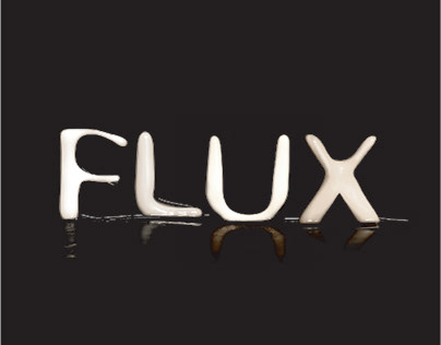 Custom Typeface – FLUX