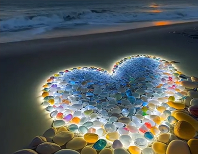 Beach of love