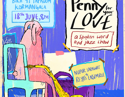 Event poster- Penny for love