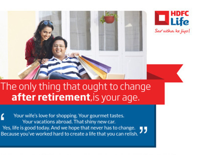 Pension Plan Emailer - HDFC Life