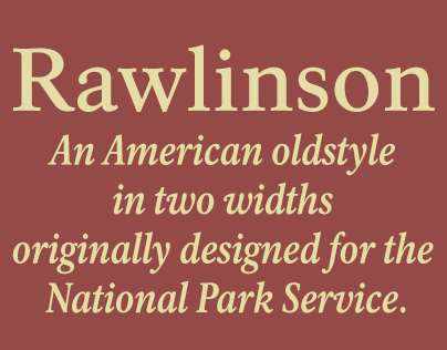 Rawlinson® An American oldstyle