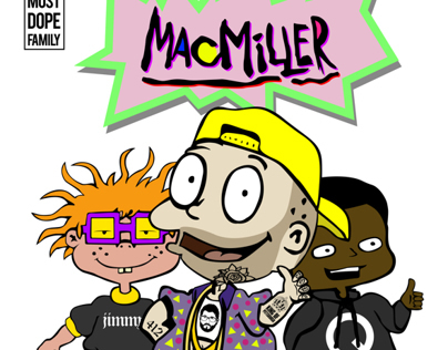 Mac Miller Stage AE Poster