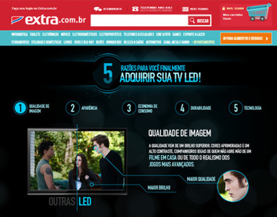 TV Led - Extra.com.br