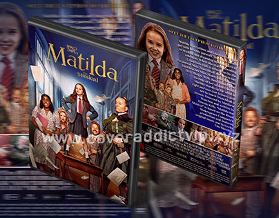 Roald Dahl's Matilda the Musical (2022) DVD Cover