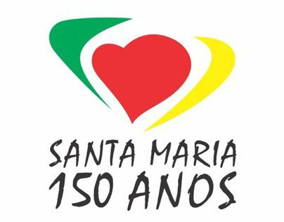 Commemorative Logo - 150 years of Santa Maria