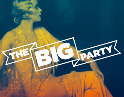 The Big Party Event Branding