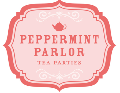 Peppermint Parlor Tea Parties Identity