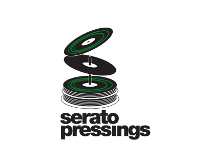 Serato Pressings Logo Development