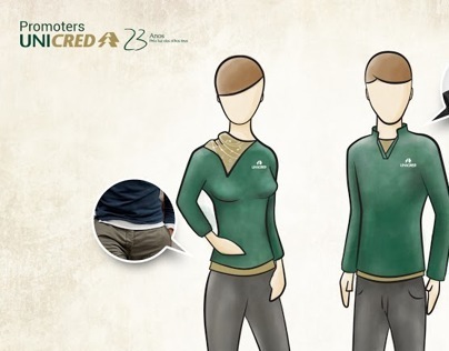 Uniforme Promoters Unicred 23 Anos