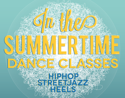Flyer - In The Summertime Dance Classes