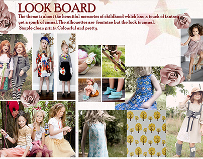 Mood Board /Look Board Girls-Wear