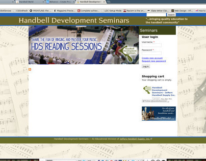 Handbell Development Seminars