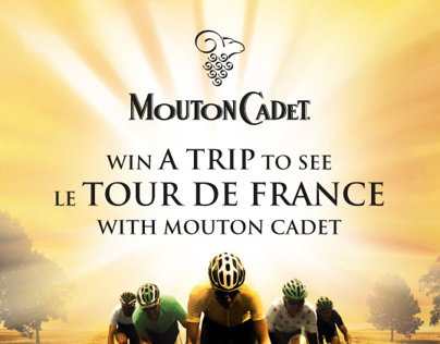Vivre le Tour de France de 2013 grâce à Mouton Cadet.