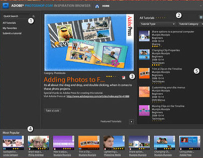 Adobe Elements Inspiration Browser (EIB)