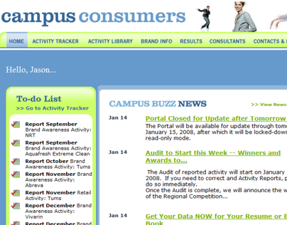 GSK Campus Consumers - Buzz Marketing