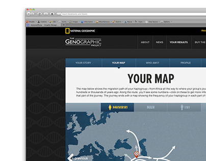 The Genographic Project Microsite