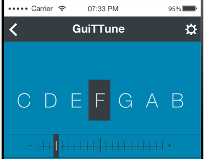 Guitar Tuner iOS 7 App