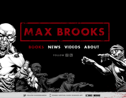 Max Brooks Site Version 1