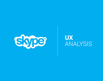 Skype UX Analysis